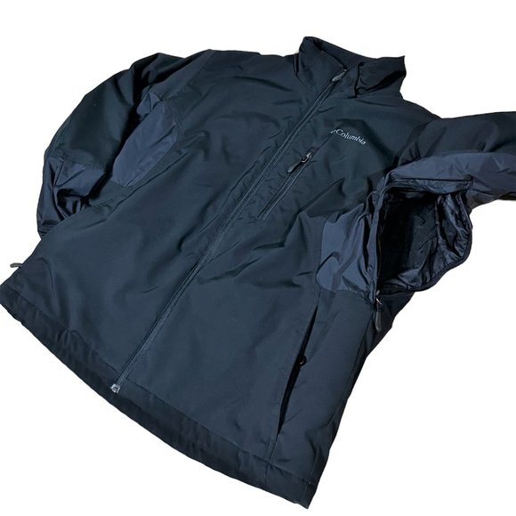Men's Columbia Insulated Softshell Jacket, Black, Size L - Picture 5 of 16